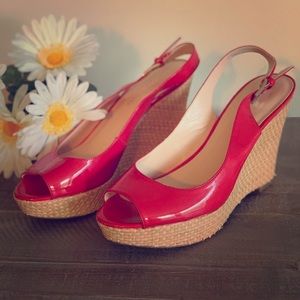 Franco Sarto wedge sandals.